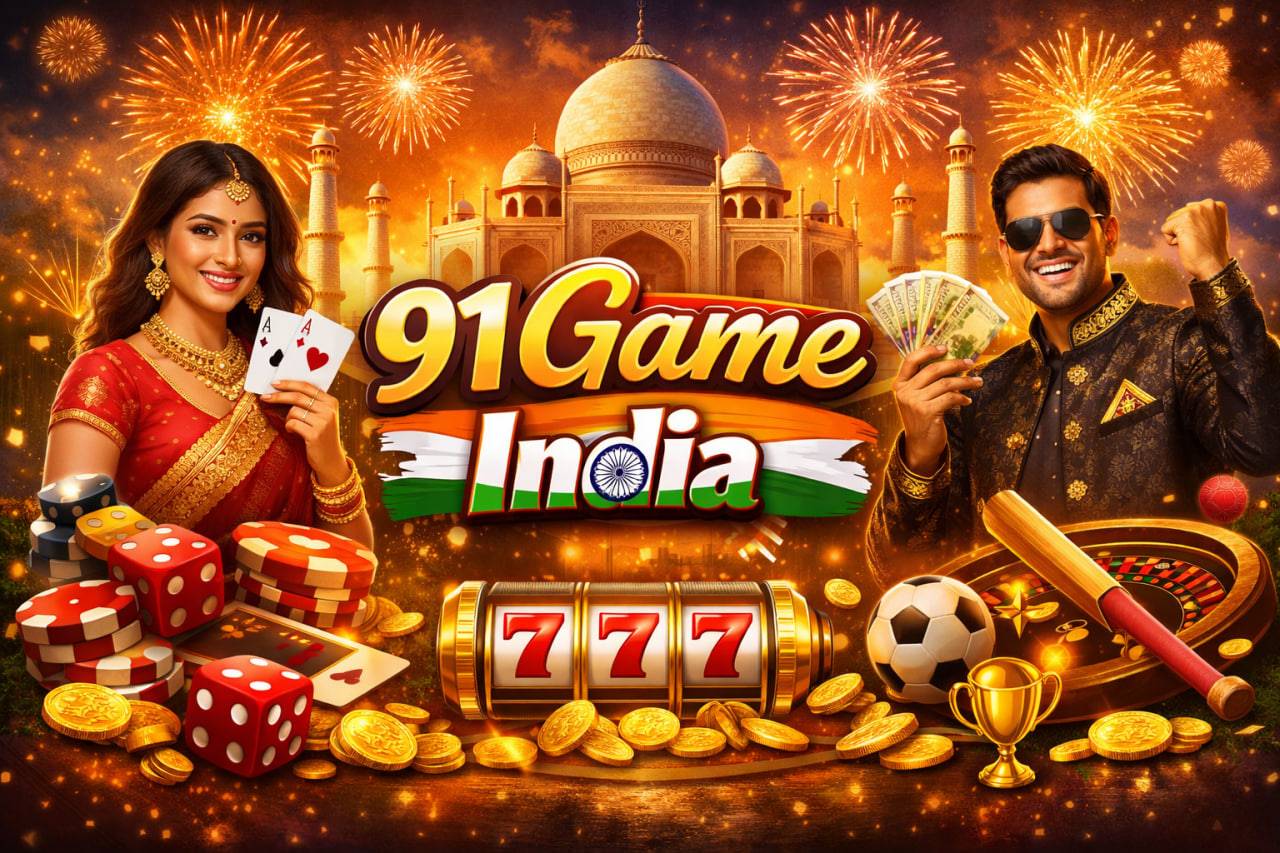 91 Game India homepage banner